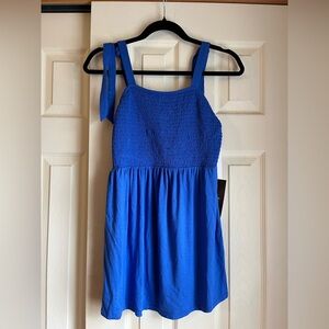 Maternity Isabel Blue Top XS NWT